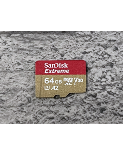 SD MicroSD Card 64GB SanDisk SDXC V30 Class 10