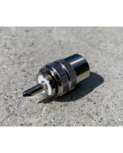 UHF/PL-Stecker PL 259 T für 10mm Koaxialkabel